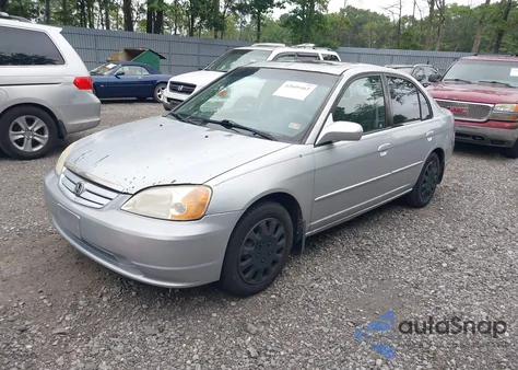 2003 Honda Civic Ex from USA, damaged, VIN 1HGES26873L016306
